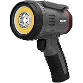 Coast LS20R 2500 Lumen Waterproof Rechargeable Spotlight, 1/4 Mile Rand, 20 Hour Runtime, Spot &amp; Flood Beams, IP67, Floats in Water