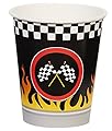 Racecar Racing Party Supplies 9 oz Paper Cups (8)