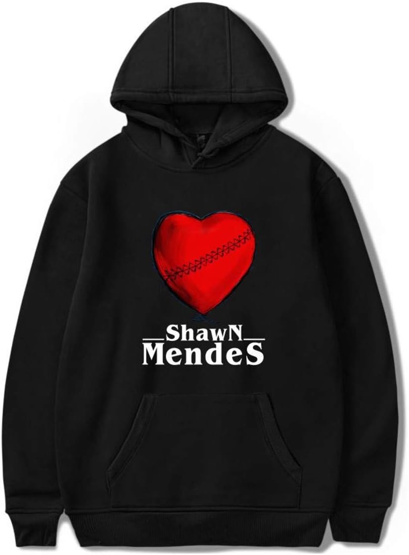 Cocophie Singer Shawn Hoodie Fashion Mende Sweatshirt Clothes for Music Fans Women Men and Teen