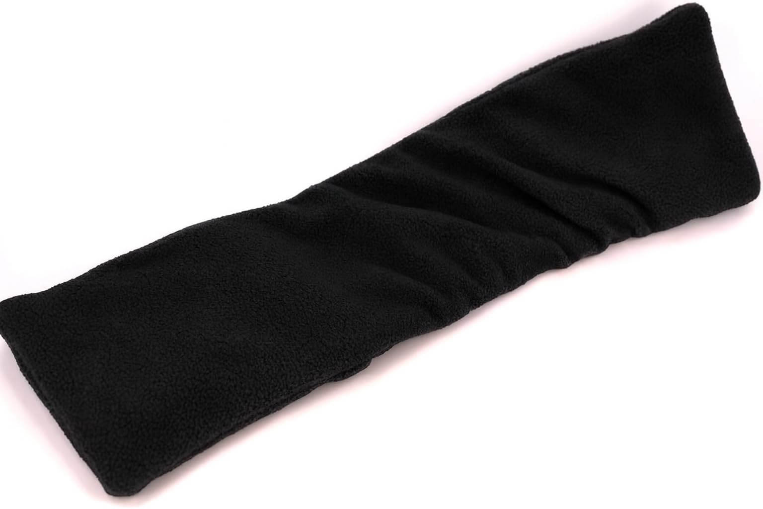 Eurotel Microwave Neck Warmer – Linen Seed Heating Pad – Warm Cold Use – for Cervicals, Neck, Neck, Shoulders, Body – Fleece Material – 53 cm – Black