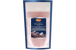 Shan Virgin Himalayan Pink Salt Fine Grain (800g) - Naturally Fortified with 84 Trace Minerals - Stand Up Pouch