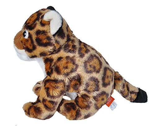 Wild Republic 17456 19353 Plüsch Jaguar, Cuddlekins Kuscheltier, Plüschtier, 30 cm, 12", Jaguarjunges – Bild 5
