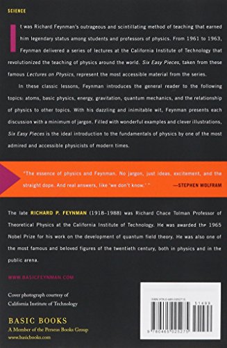 Six Easy Pieces: Essentials of Physics Explained by Its Most Brilliant Teacher - //medicalbooks.filipinodoctors.org