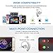 PONYBRO Wireless Headset,Lightweight???Comfortable,HD Sound Wireless Earbuds with Mic,8-Hours Playtime Cell Phone Earpiece,Hands Free Wireless Headphones for Cell Phones,PC,Tablet. Silvery