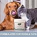 Stella Ruffington Calming Treats for Dogs and Cats - All Natural Anxiety Composure Aid with Valerian Root, Chamomile & Turmeric - Pet Stress Relief Soft Chews for Separation Anxiety, Barking, Storms