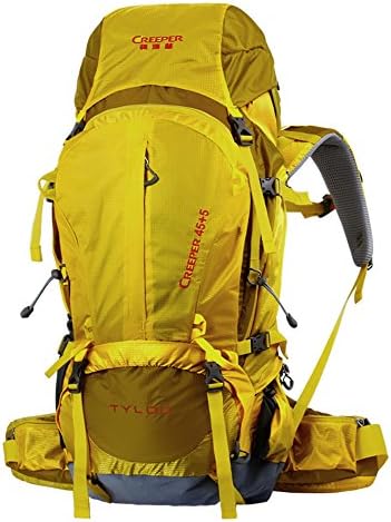 Creeper 50L inner frame, backpack, waterproof travel bag, rain cover, outdoor excursion, travel, mountaineering, camping, large capacity backpack for men and women