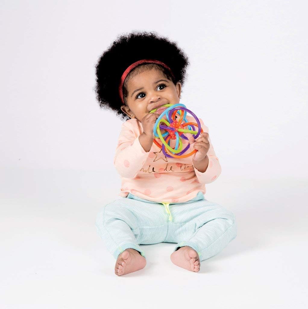 Manhattan Toy Winkel Rattle & Sensory Teether Toy: Toys & Games