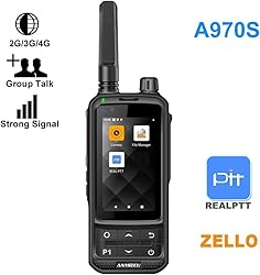 ANYSECU A970S 4G Zello Radio POC Push to Talk