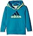 adidas Little Boys' Athletic Pullover Hoodie, Tile Blue, 6
