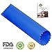 Chef Hessler Garlic Peeler BONUS: 50 Garlic Based Recipes E-BOOK (Navy Blue)