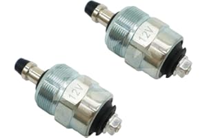 BSDIOSFL BSD 12V Diesel Fuel Shut Off Solenoid Valve 146650-0720 for Cummins 5.9L 1988-1993 VE Pump 2pcs/lot)