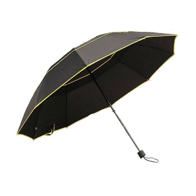 title=Westeng, ombrello pieghevole da viaggio anti UV, protegge da pioggia e sole,
