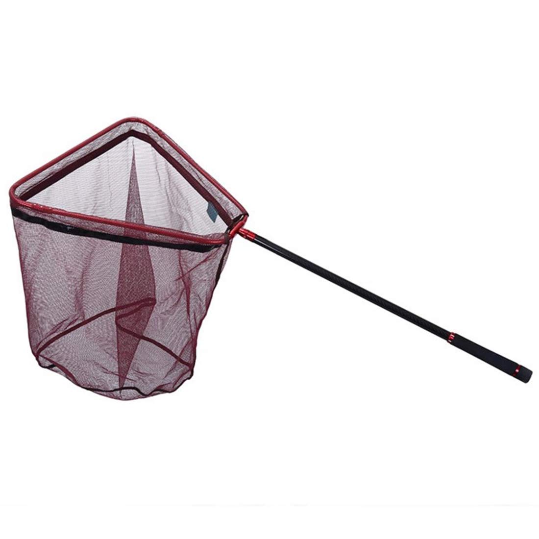 Cm サイズ 117cm 117cm B07jj5v2pl イカ釣りのためのセクション2テレスコピック折りたたみ三角釣りネット46 Cafuty その他 堅実な究極の