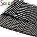 Nilight 130 Pcs 3:1 Dual Wall Adhesive Heat Shrink Tubing Kit, 6 Sizes(Dia): 1/2