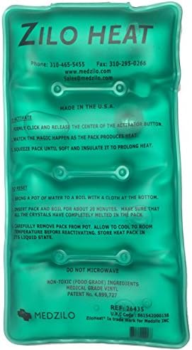 Zilo Heat Instant Reusable Heat Pack - Medium (5 X 9 Inch Size)