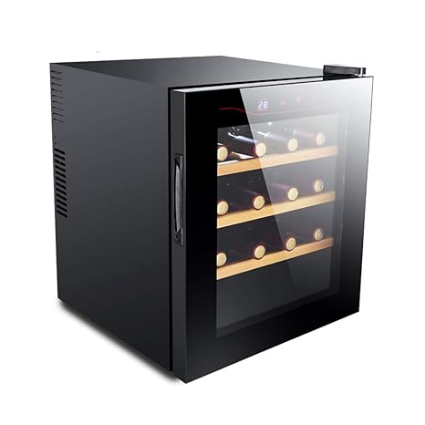 HYYQG Led Nevera para Vinos, Bebidas Nevera 16 Capacidad Botella ...