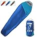 Winner Outfitters Mummy Sleeping Bag with Compression Sack, It's Portable and Lightweight for 3-4 Season Camping, Hiking, Traveling, Backpacking and Outdoor Activities（Royal Blue