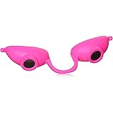 EVO FLEX Sunnies Flexible Tanning Bed Goggles Eye Protection UV PINK Glasses
