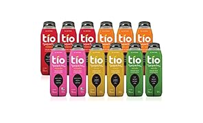 Tio Gazpacho All-Natural Chilled Soup, Variety Pack, 10oz (Pack of 12)