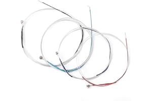 4-piece Viola String Set Replacement Wound Strings for Musical Instrument Accessories