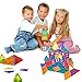 Gifts2U Magnetic Tiles Magnetic Building Blocks for Kids Magnet Toys, Preschool Educational Toys Set Gifts for Kids Toddlers Children Ages 3 Up 72pcs