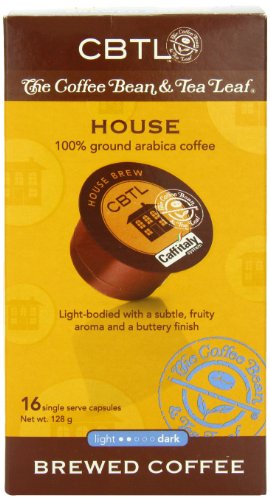 Cbtl house brew coffee capsules by the coffee bean &…