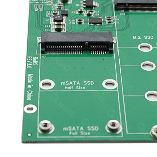 QNINE-M2-or-MSATA-to-USB-or-SATA-30-Adapter-2-in-1-Converter-Reader-Card-with-Cable-Support-Mini-SATA-or-Ngff-B-Key-SSD