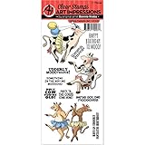 Art Impressions Funny Farm Udderly Fantastic Set Clear Stamps
