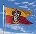 Calhoun Harry Potter Hogwarts House Crests Outdoor Flag (30