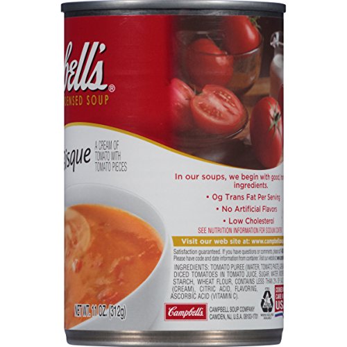 Campbell's Condensed Soup, Tomato Bisque, 11 Ounce (Pack of 12) Buy
