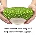 Beeswax Food Wrap, Set of 6 Pack Beeswax Wraps - Reusable Food Wraps - Sustainable Plastic Free Food Storage - Sandwich Wrappers - Washable Bowl Covers