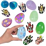 Mario Kart Racer Toy Filled Easter Eggs, Set of 6
