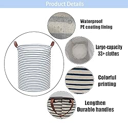 LITM Laundry Hamper, Extra Large Collapsible
