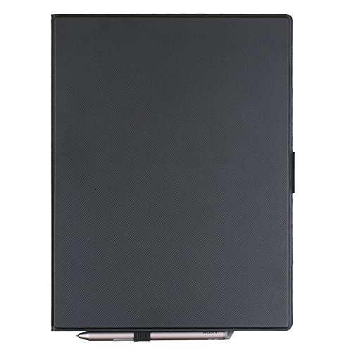 KuRoKo Case for Sony DPT-RP1 Digital Paper,Folio Premium PU Leather Flip case for Sony DPT-RP1/B Digital Paper (Black(B))