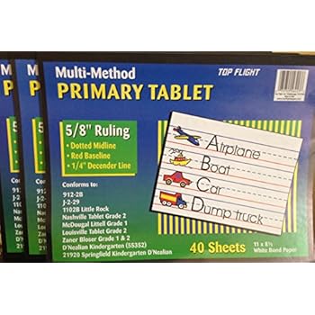 Primary writing tablet grades 1&2 image