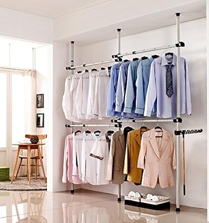 Amazon Com Estink Garment Rack Portable Indoor Garment Hanger
