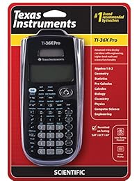 Texas Instruments Ti 36X Calculadora Científica Solar, Negro