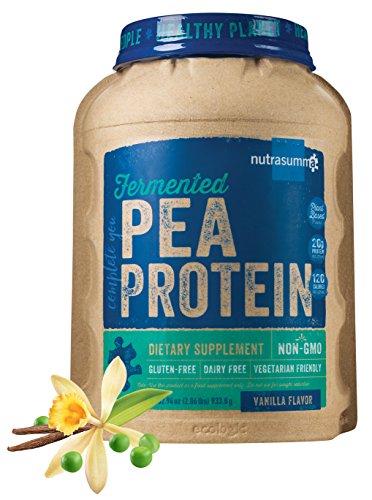 Nutrasumma Pea Protein Fermented Vanilla, 2.06lb, 32.94 oz