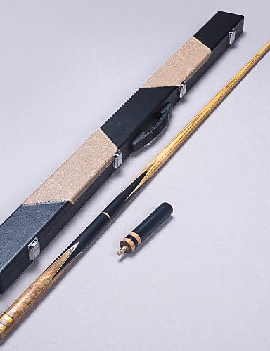 XIE 3/4 Jointed Handmade ash snooker/Pool Cue LP ebony billiard cue+Cue Case