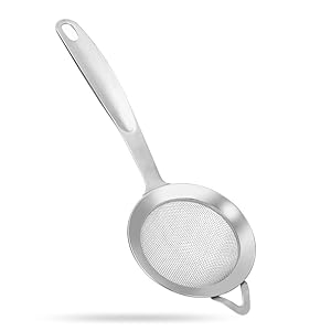 Darlock Stainless Steel Mesh Oil Filter Grease Fishing Spoon Kitchen Tool