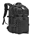GOWARA GEAR Military Tactical Backpack,Small Army Assault Pack Molle Bug Out Bag Backpacks Rucksack Daypack with Tactical US Flag Patch Black primary
