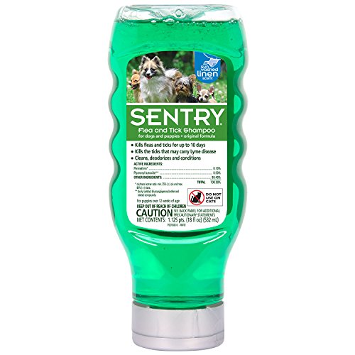 SENTRY PRO Flea and Tick Shampoo for Dogs, Rid Your Dog of Fleas, Ticks