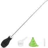 Sbestily Diatomaceous Earth Bulb Duster Powder Applicator, with Long Tubes | Extension Nozzle from 5'' to 22", Garden &amp; Indoor, Large Wasp Insect Treatment Spreader / Puffer/ Spray Bottle
