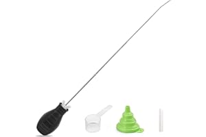 Sbestily Diatomaceous Earth Powder Duster, Extendable Long Tubes from 5'' to 22'', Garden and Indoor, Large Bulb Handheld Insect Treatment Spreader Applicator, Puffer, Spray Bottle