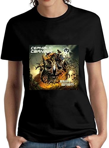 FOURROUNI Women's cephalic Four Car Four nage misled by Certainty T-Shirt Black X-Large