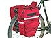 Bushwhacker Cimmaron Red - Bicycle Pannier w/Reflective Trim Cycling Rack Bag Bike Rear Pack Accessories Frame