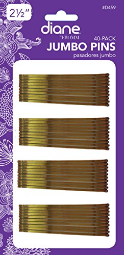 Diane Jumbo Bob Pins, Bronze, 40/card