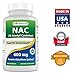 Best Naturals NAC N-Acetyl-Cysteine 600 mg 250 Capsules