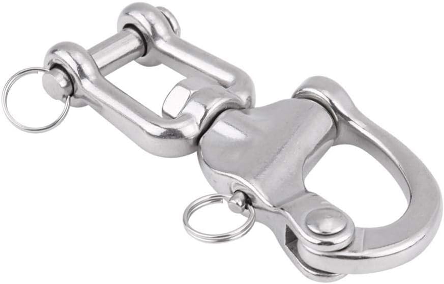 316 Stainless Steel Snap Shackles Quick Release Swivel Jaw Snap Sailing Shackle for Sailboat