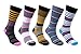 Socks n Socks-Men's 5-pair Luxury Fun Cool Cotton Colorful Dress Socks Gift Box